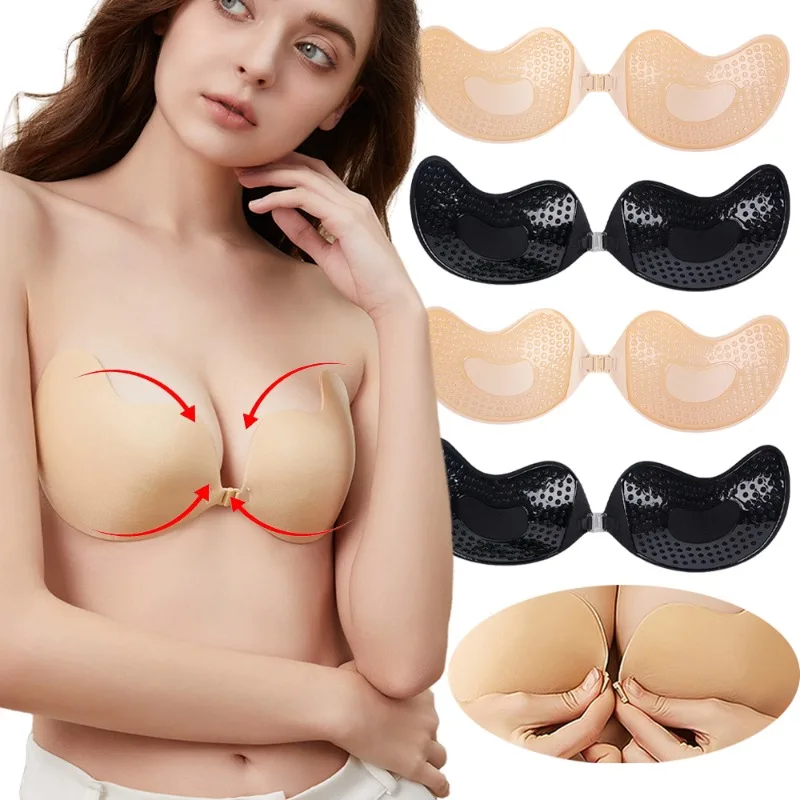 Strapless Bra Backless - 1/2 buah Bra Push Up tidak