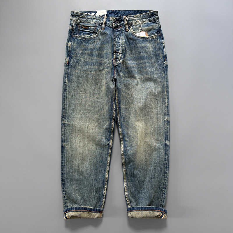 Levis Jeans 501 - Celana Jeans Denim Selvedge Biru Indigo