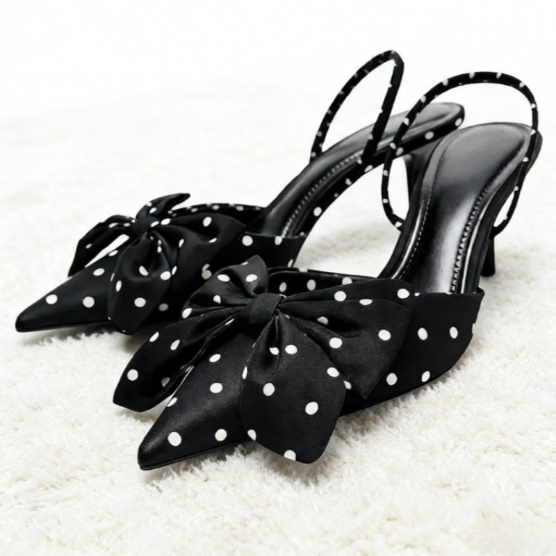 Slip Dress Satin - Sepatu Hak Tinggi Wanita Model Pumps