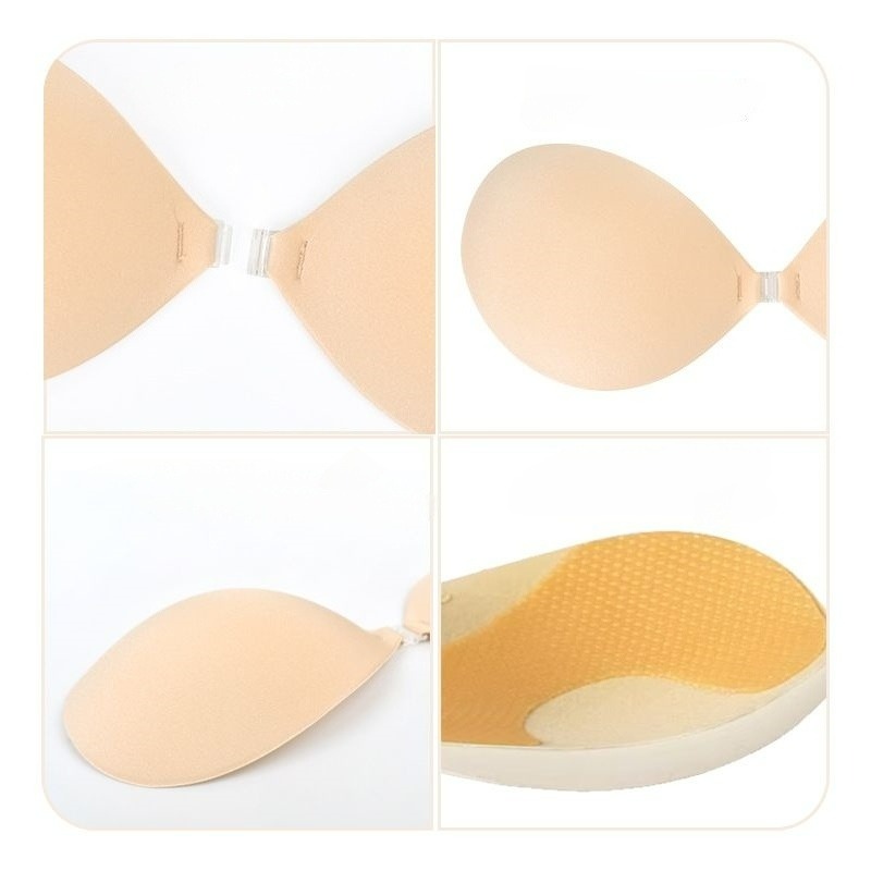 Bra Tempel Push Up Tebal Silik - Strapless Bra Backless ulasan dan harga