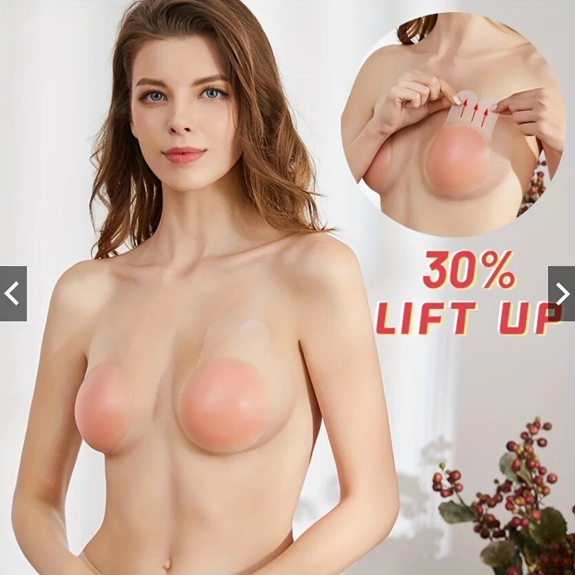 1 pasang silikon penutup putin - Push Up Bra Padded ulasan dan harga
