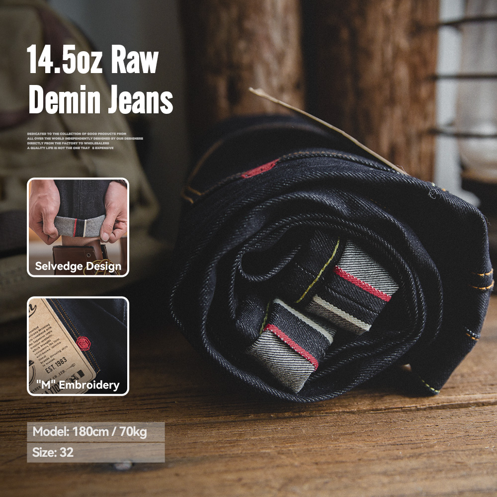 Maden Jeans Denim Mentah Tepi  - Levis Jeans 501 ulasan dan harga