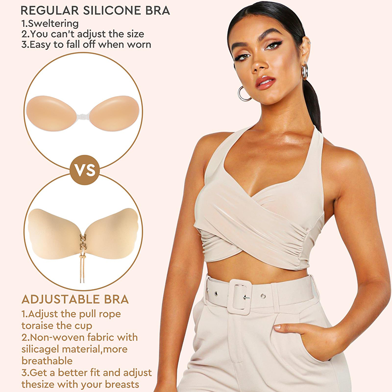 1/2 Pasang Bra Tanpa Tali Pung - Strapless Bra Backless ulasan dan harga