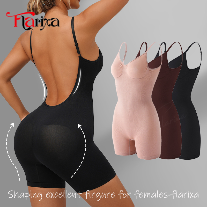 Flarixa New Low Back Shapewear - Seamless Underwear Women ulasan dan harga