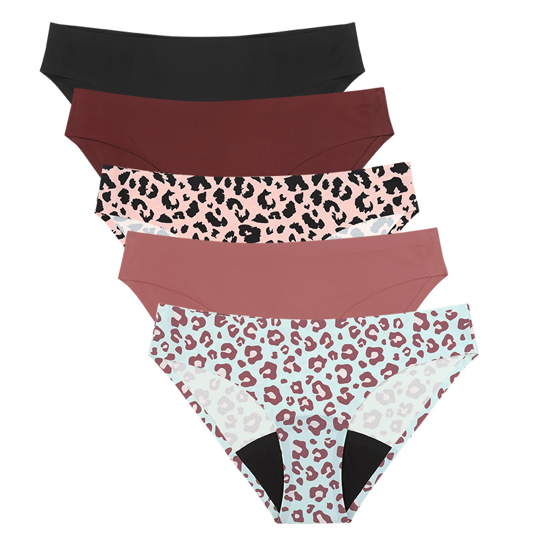 Celana Dalam Wanita Motif Leop - Period Panty Absorbent ulasan dan harga