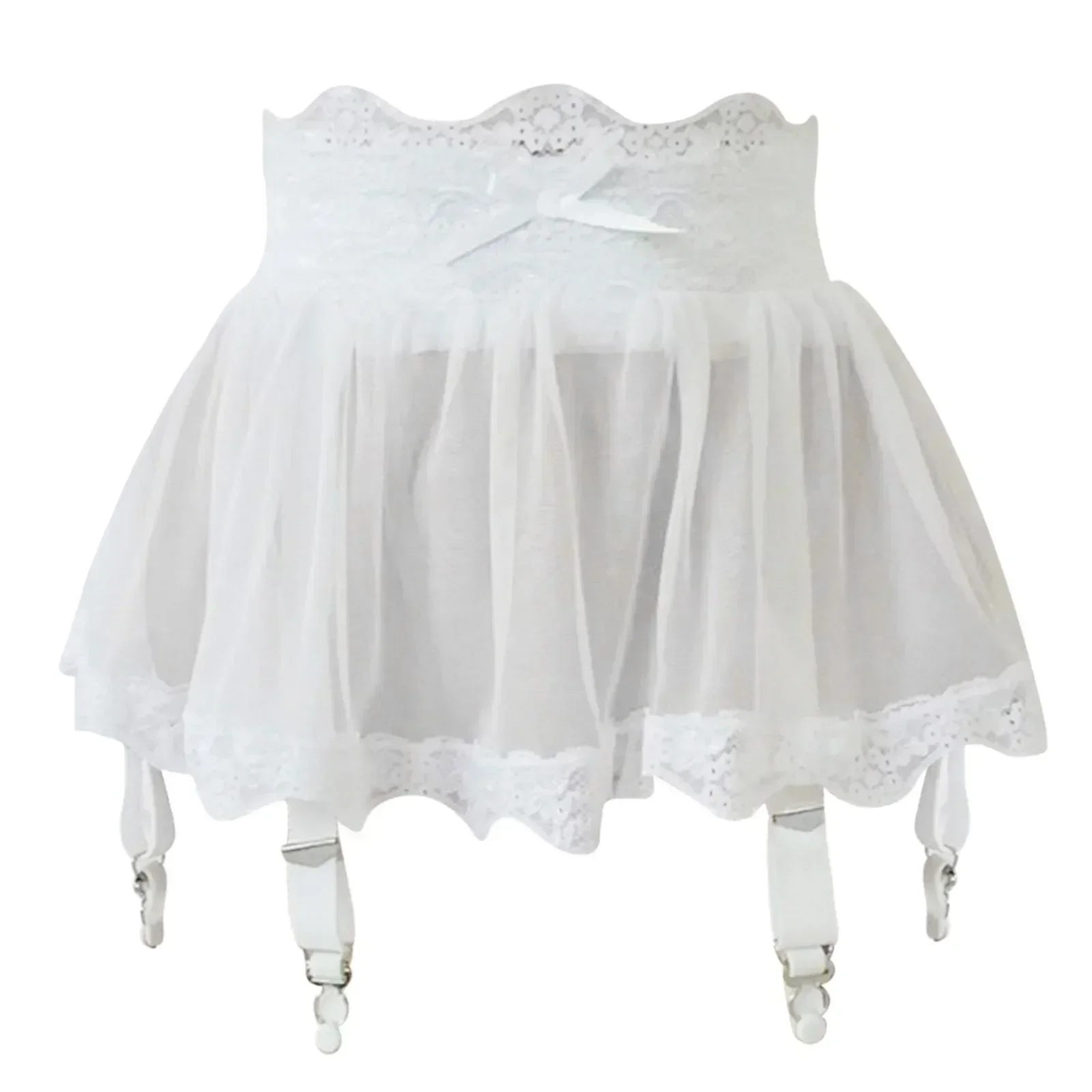 Rok Mini Seksi Berenda Pinggan - Garter Belt Set ulasan dan harga
